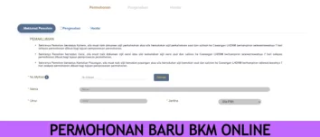 PERMOHONAN BKM