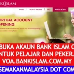 cara buat akaun bank islam online